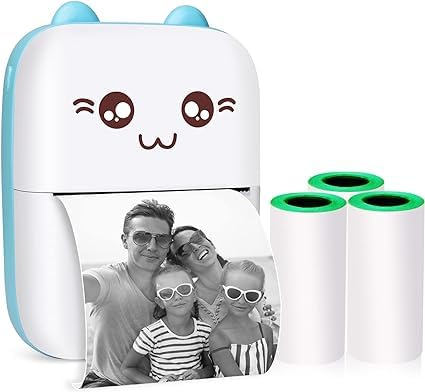 Portable Thermal Printer Photo Memo